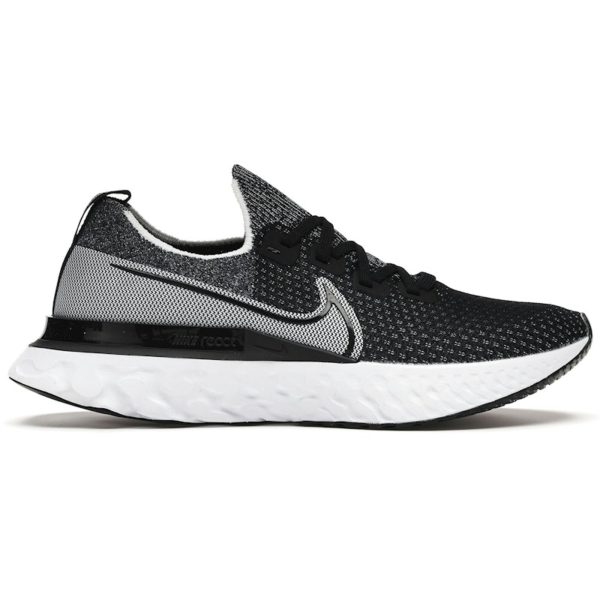Nike React Infinity Run Flyknit Black White