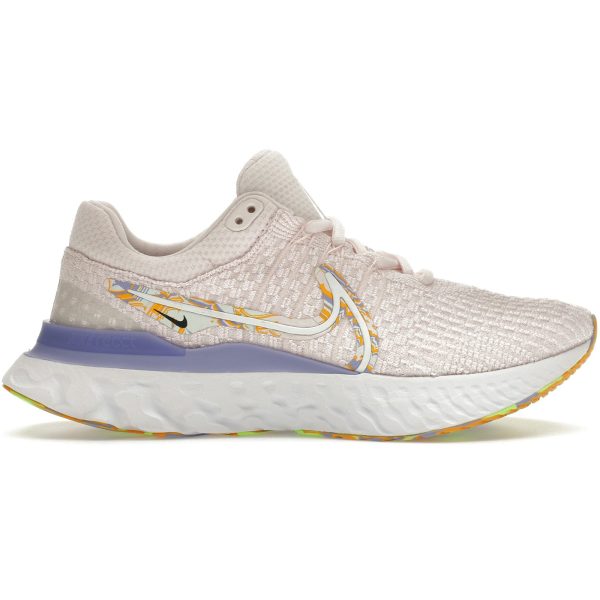 Nike React Infinity Run Flyknit Light Soft Pink Purple (Womens)