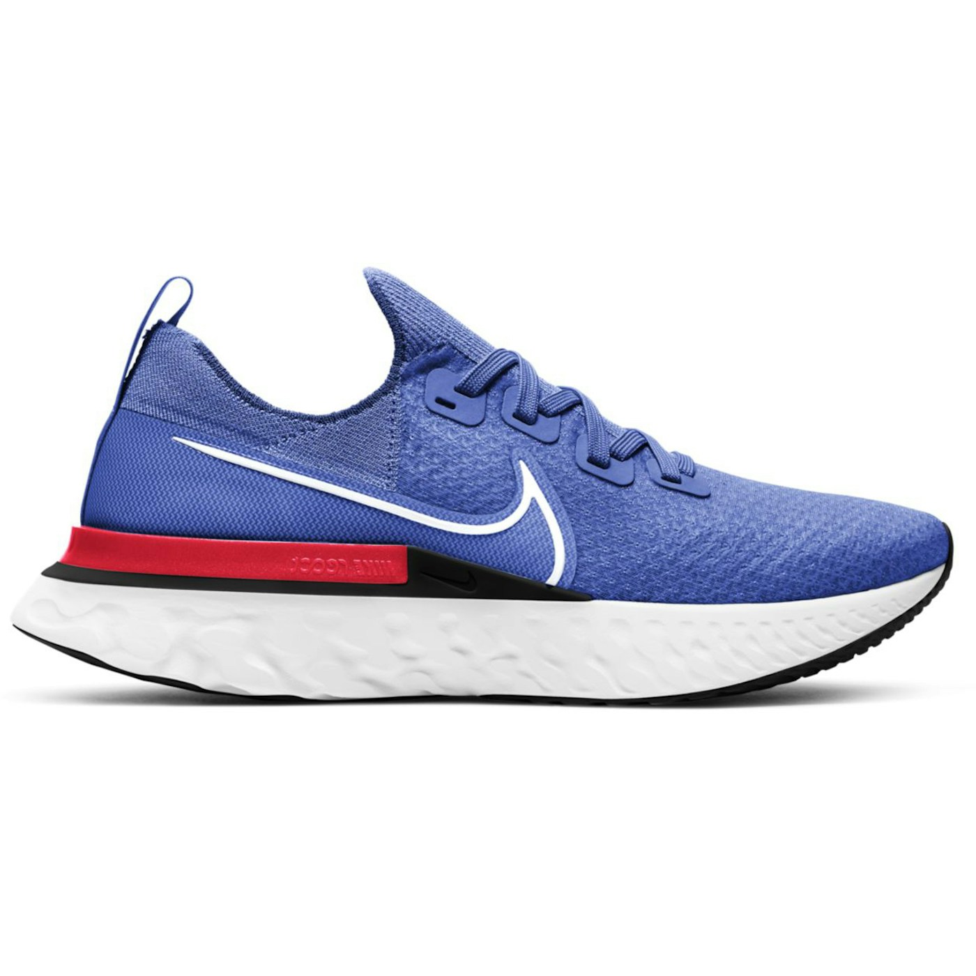 Nike React Infinity Run Flyknit Racer Blue Crimson