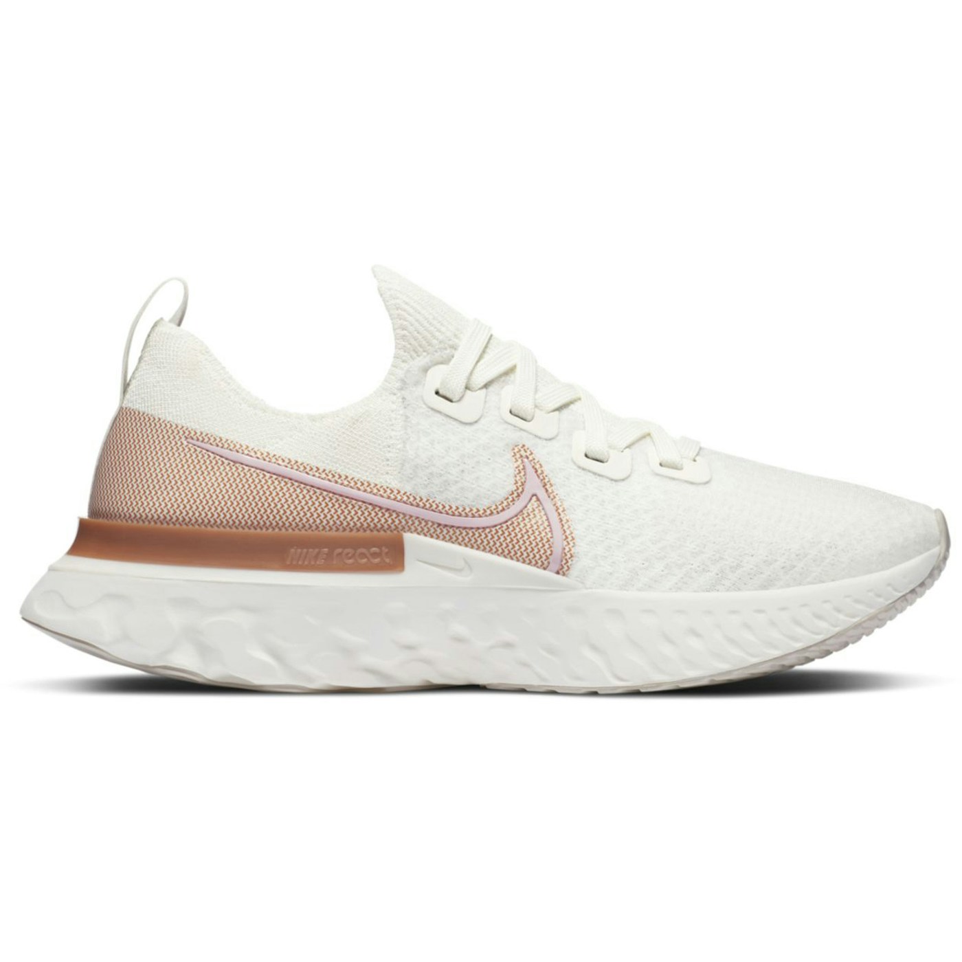 Nike React Infinity Run Flyknit Sail Metallic Copper (Womens) 3 Nike React Infinity Run Flyknit Sail Metallic Copper (Womens)