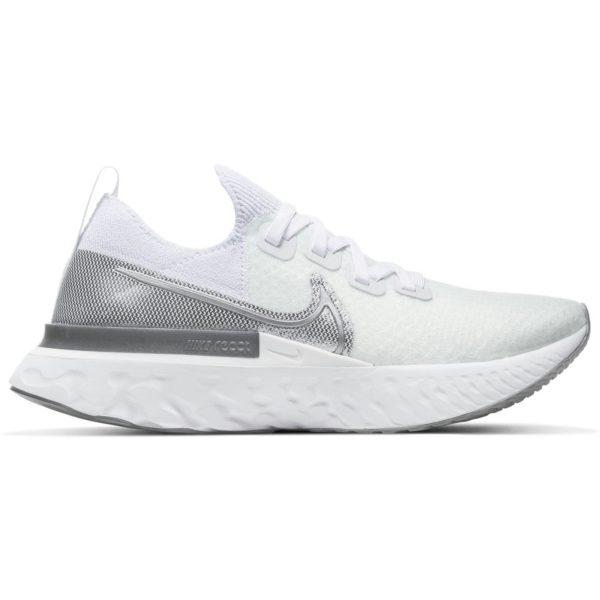 Nike React Infinity Run Flyknit True White (Womens)