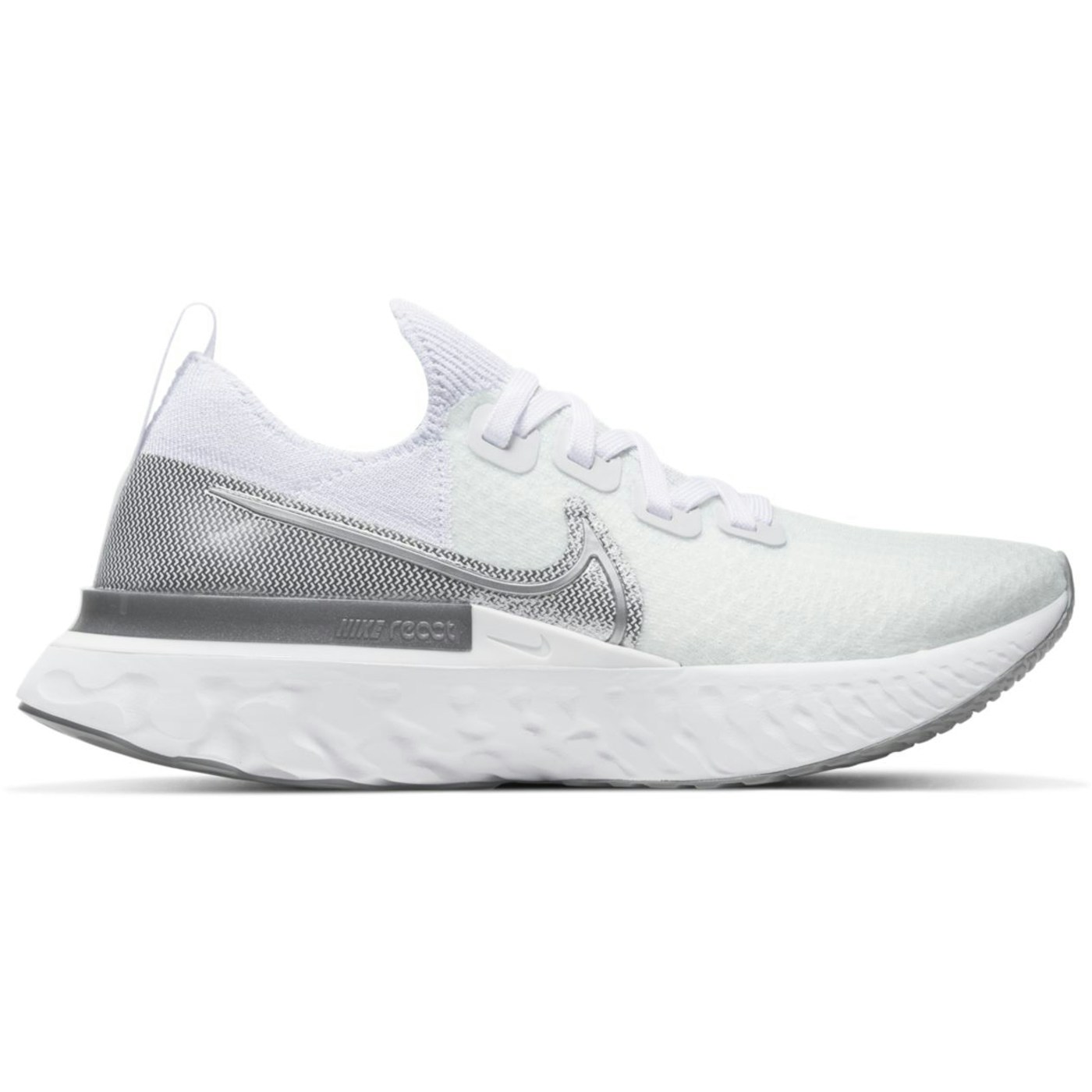 Nike React Infinity Run Flyknit True White (Womens)