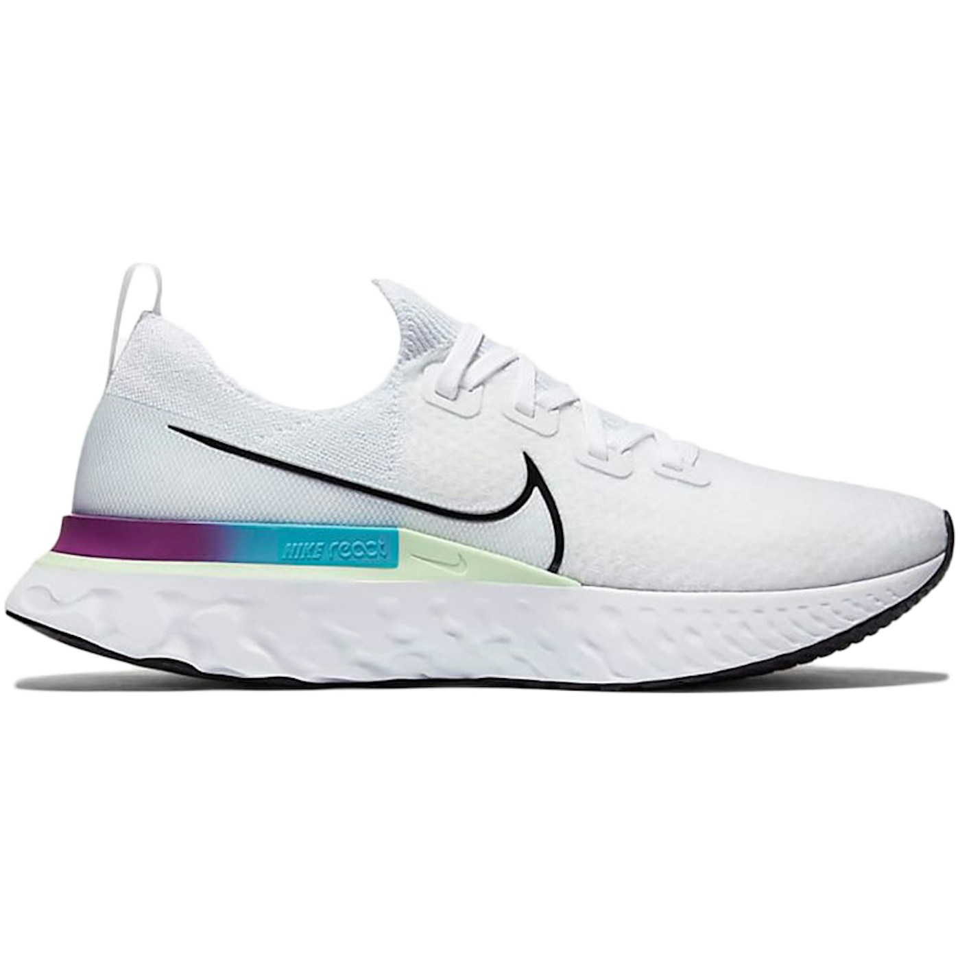 Nike React Infinity Run White Vapor Green