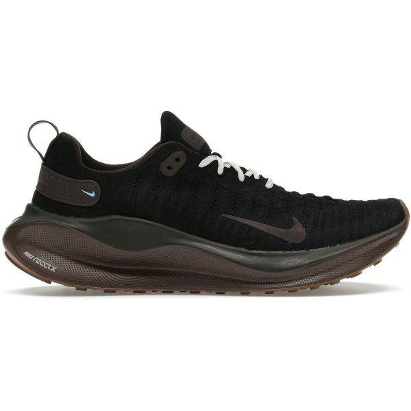 Nike ReactX Infinity Run 4 Black Baroque Brown