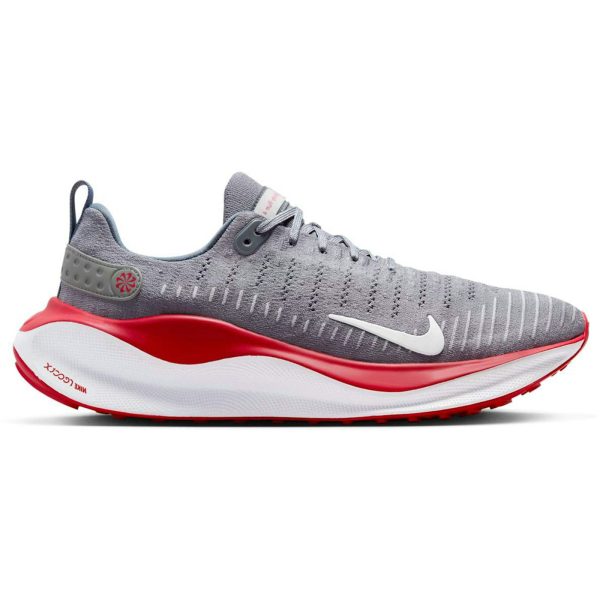 Nike ReactX Infinity Run 4 Cool Grey University Red White