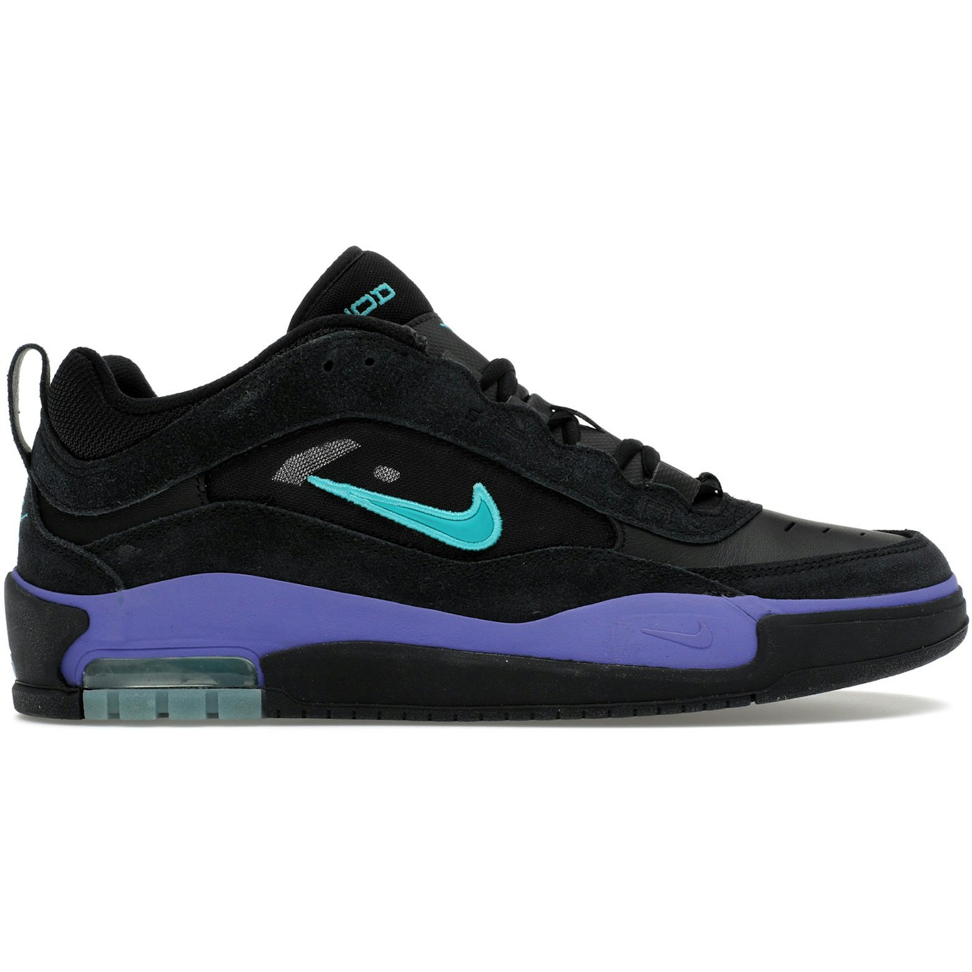 Nike SB Air Max Ishod Wair Black Grape 3 Nike SB Air Max Ishod Wair Black Grape