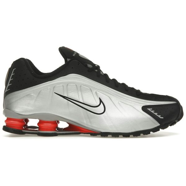 Nike Shox R4 Black Metallic Silver (2025)