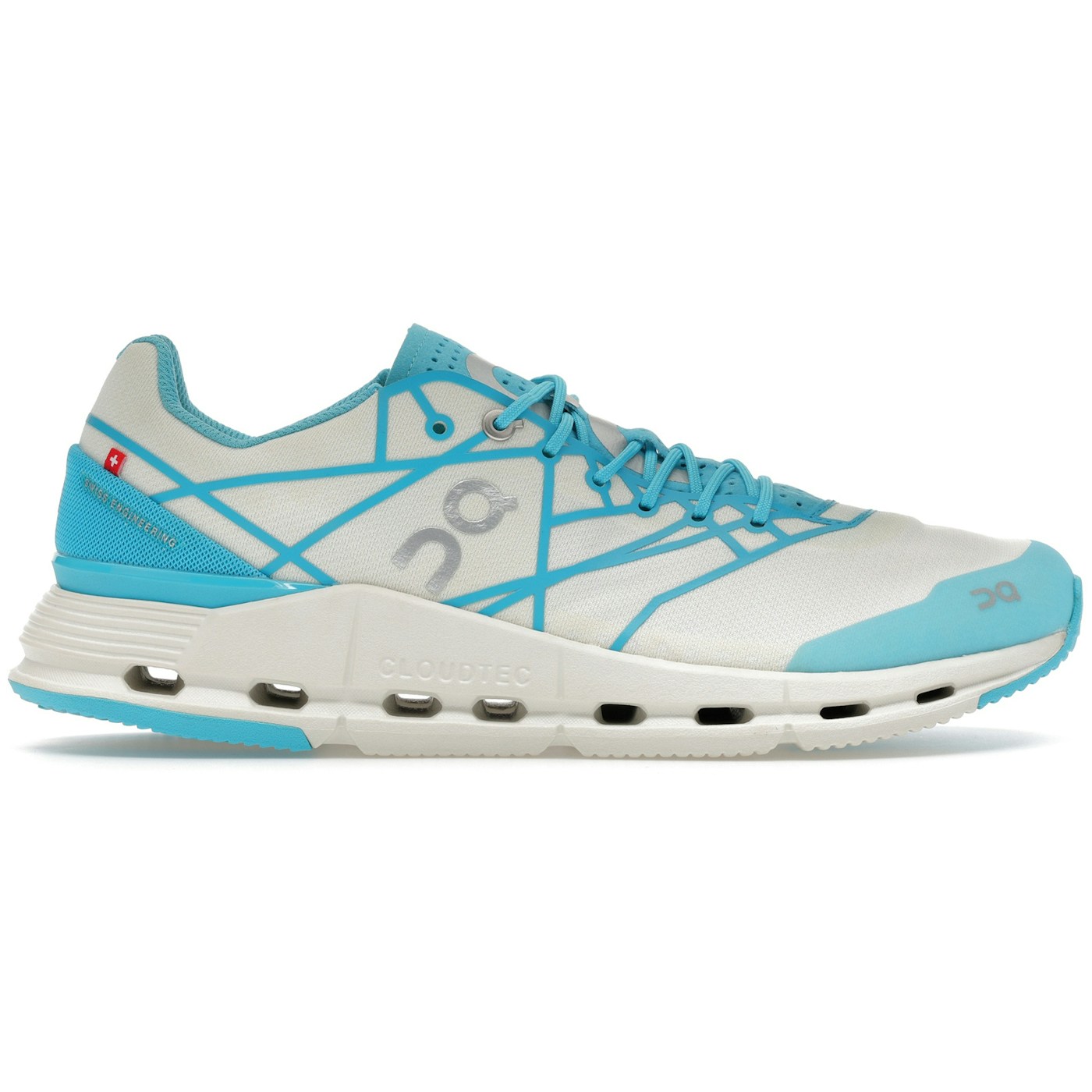 On Running Cloudnova Z5 White Cyan