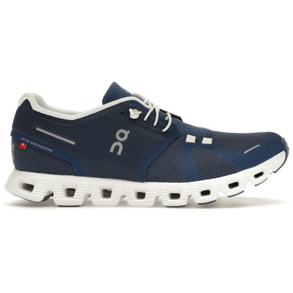 On Running Cloud 5 Denim White (Womens)