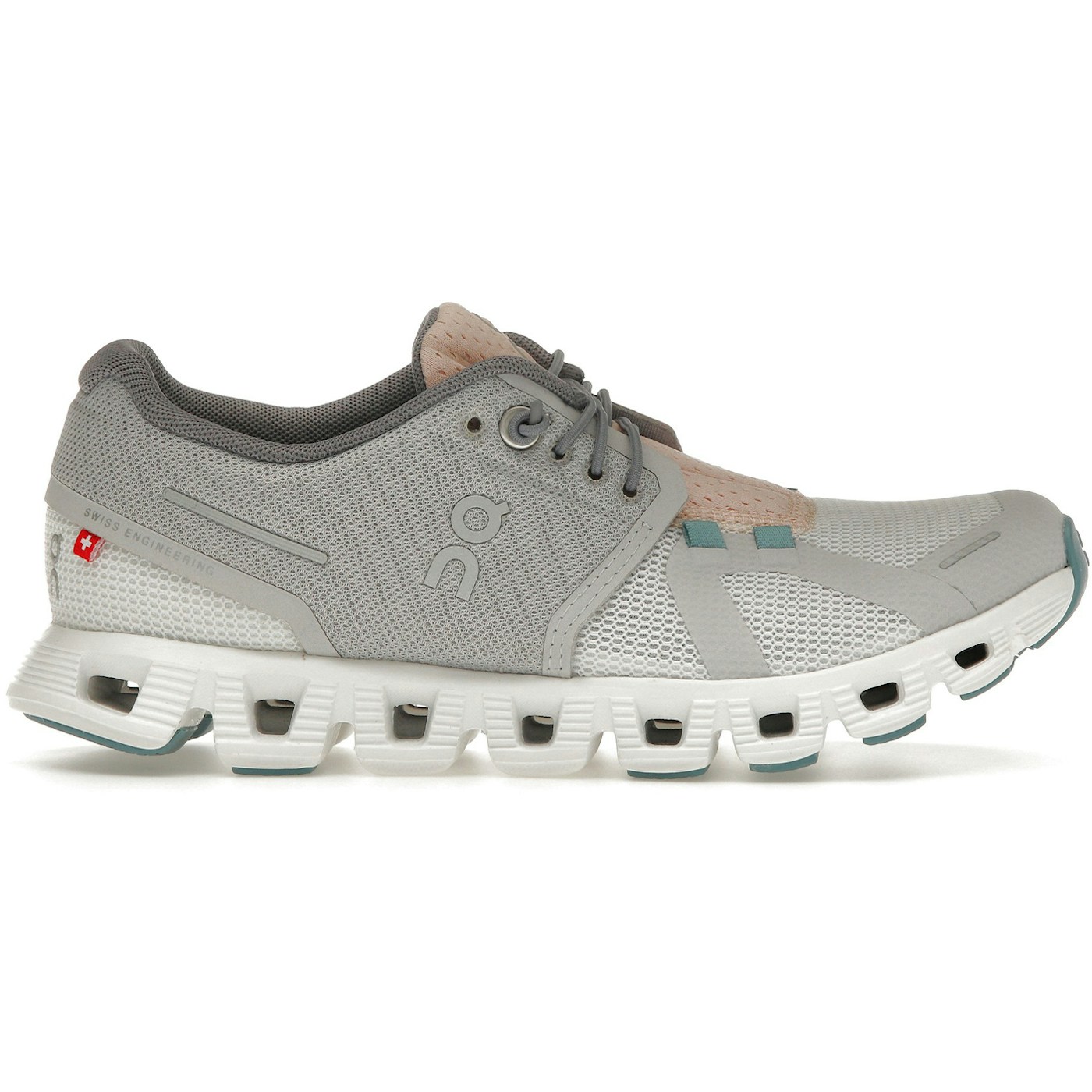 On Running Cloud 5 Push Glacier Undyed White (Womens)