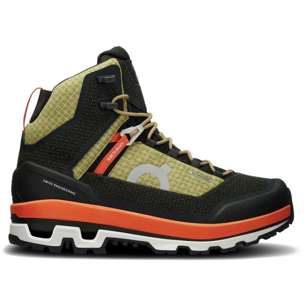 On Running Cloudalpine Waterproof Safari Black (Womens)