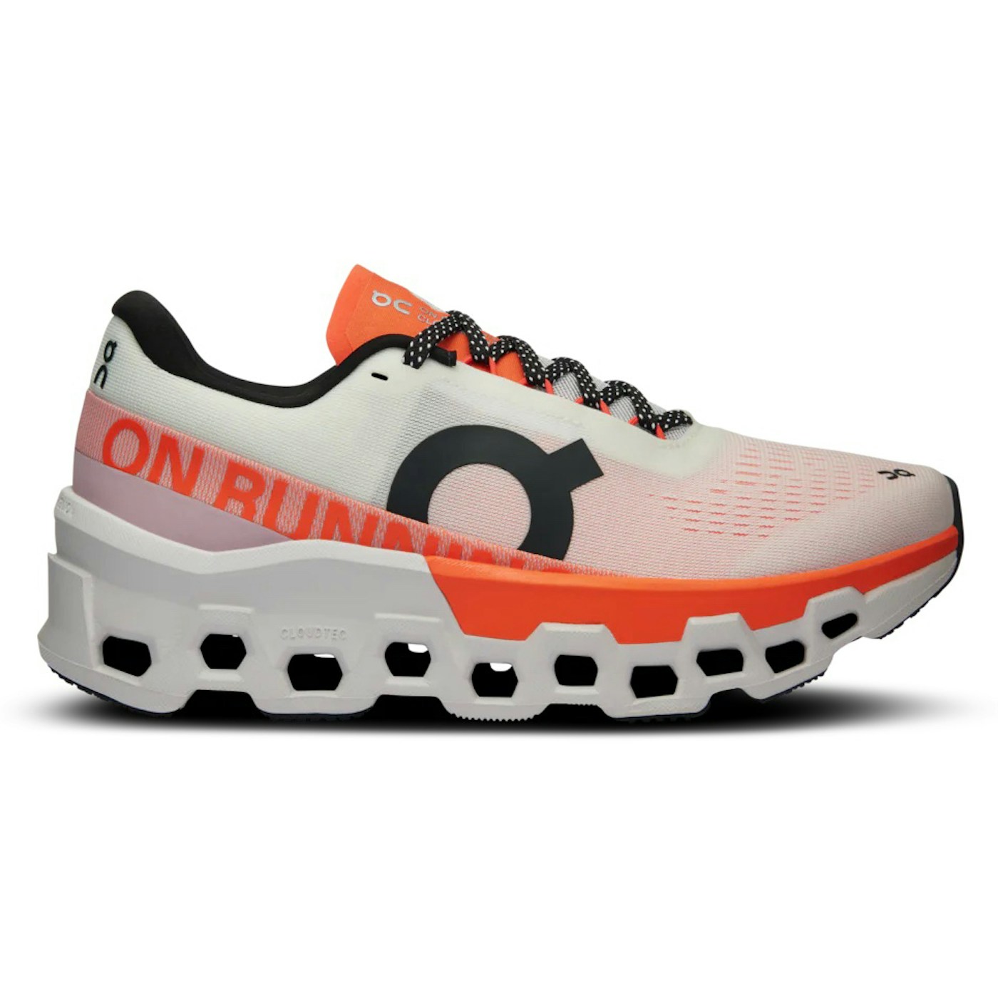 On Running Cloudmonster 2 White Flame (Womens) 2 On Running Cloudmonster 2 White Flame (Womens)