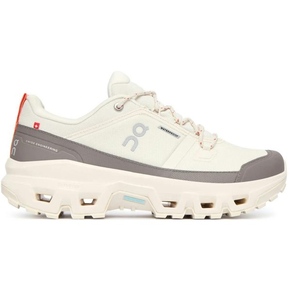 On Running Cloudrock Low Waterproof Ivory Grey