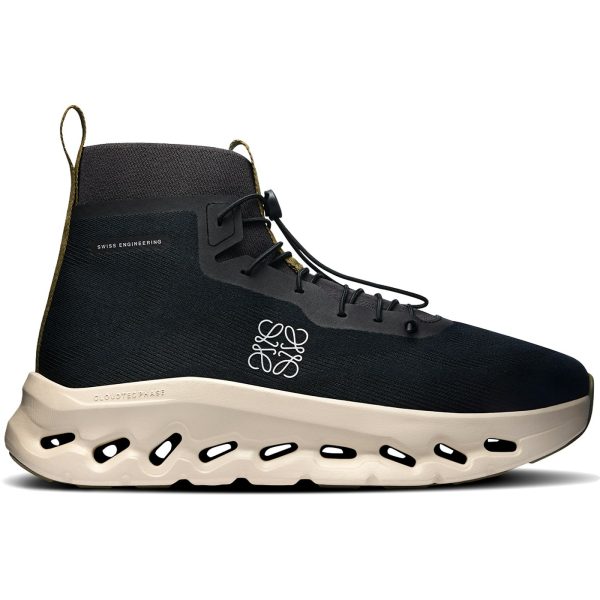 On Running Cloudtilt Hi LOEWE Black Oatmeal Olive