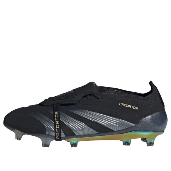 adidas Predator Elite Foldover Tongue FG Core Black Carbon Gold Metallic