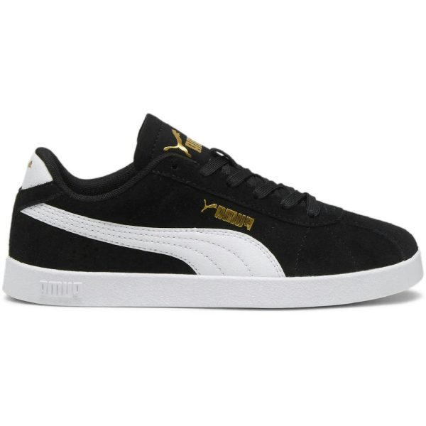 Puma Club II Black White Gold (GS)