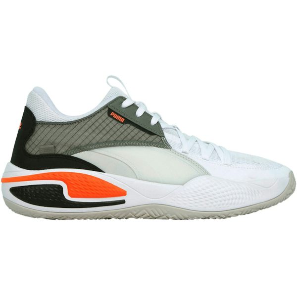 Puma Court Rider White Energy Red