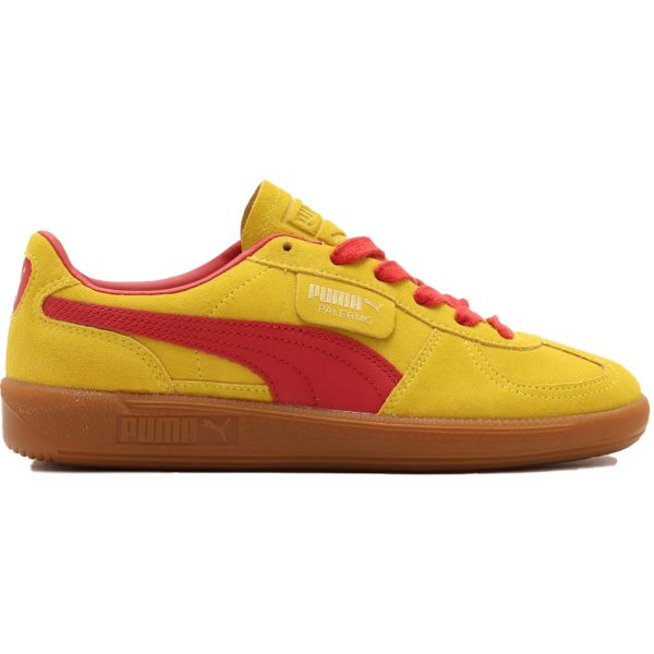 Puma Palermo Pele Yellow Club Red