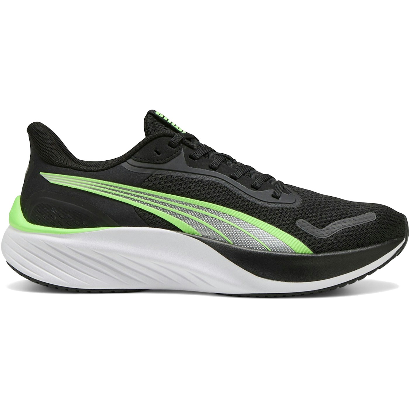 Puma Pounce Lite Black Green Glow