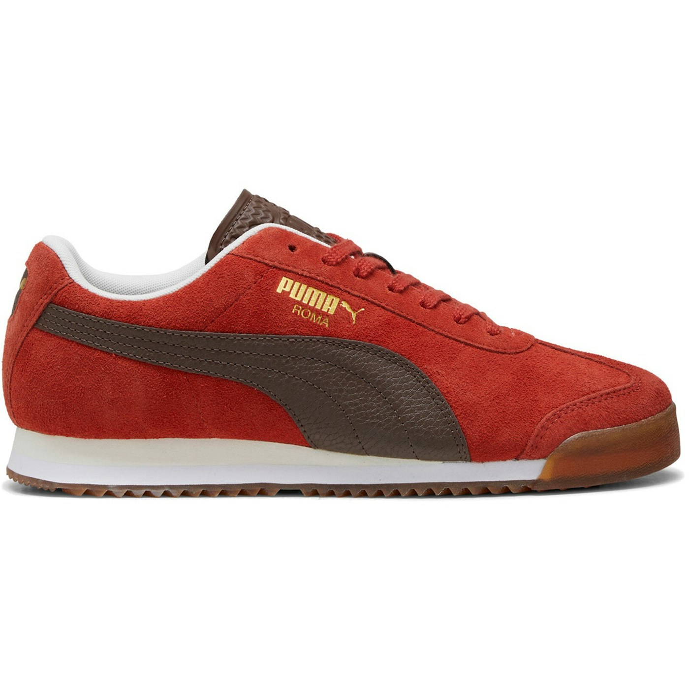 Puma Roma Suede Mars Red Espresso Brown