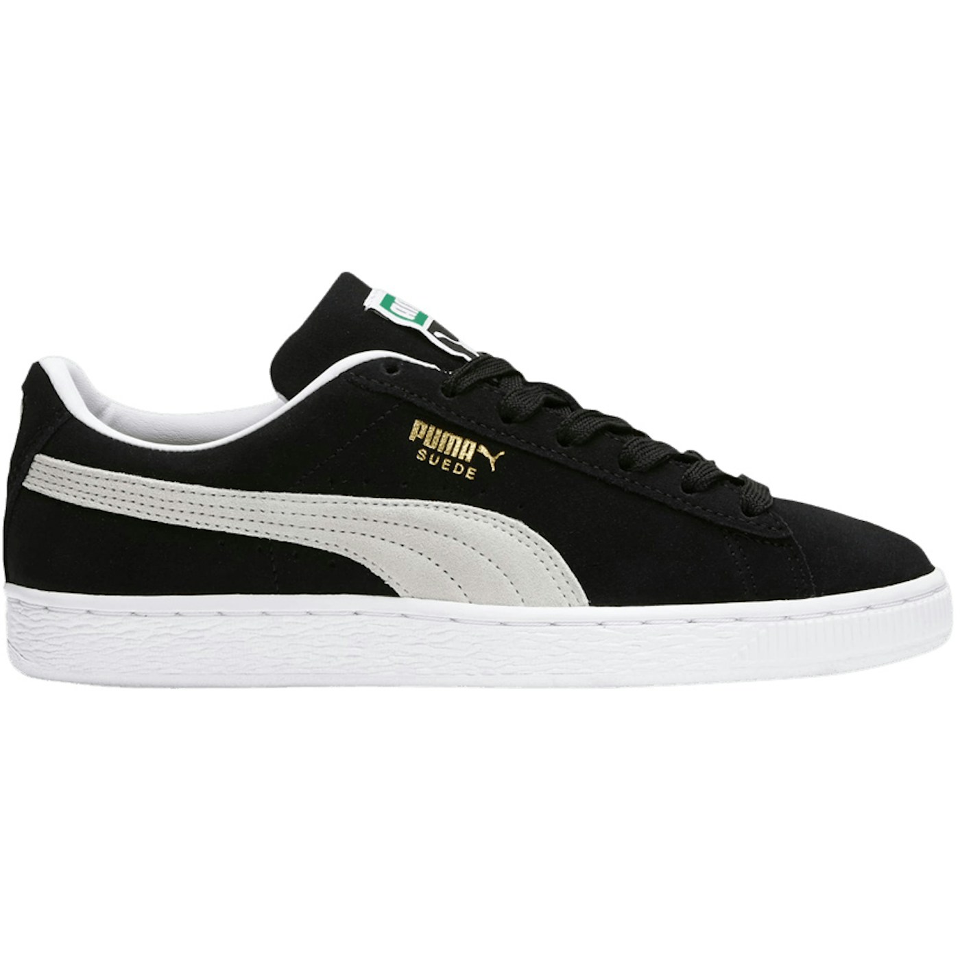 Puma Suede Classic XXI Black White (Womens) 2 Puma Suede Classic XXI Black White (Womens)