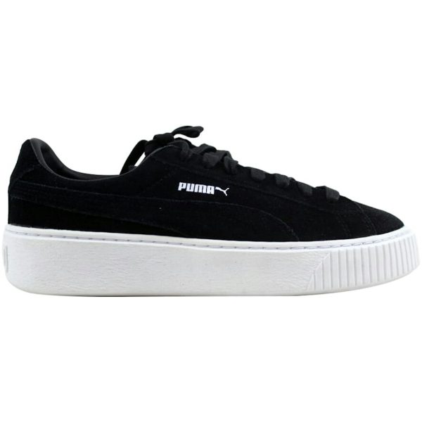 Puma Suede Platform Puma Black (Womens)