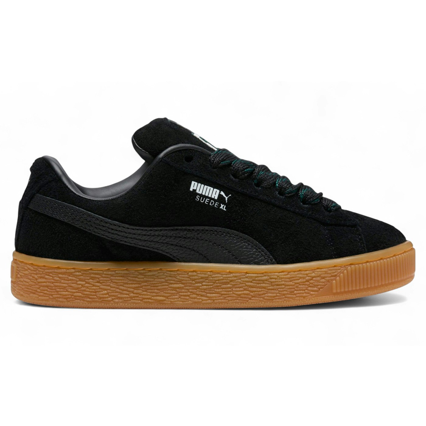 Puma Suede XL Flecked Black Ponderosa Pine Gum (Womens) 2 Puma Suede XL Flecked Black Ponderosa Pine Gum (Womens)