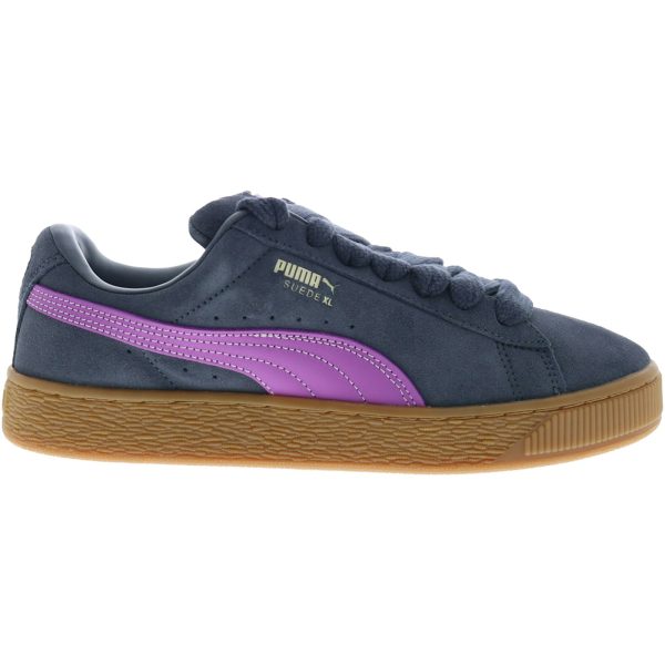Puma Suede XL Galactic Gray Wild Berry (Womens)