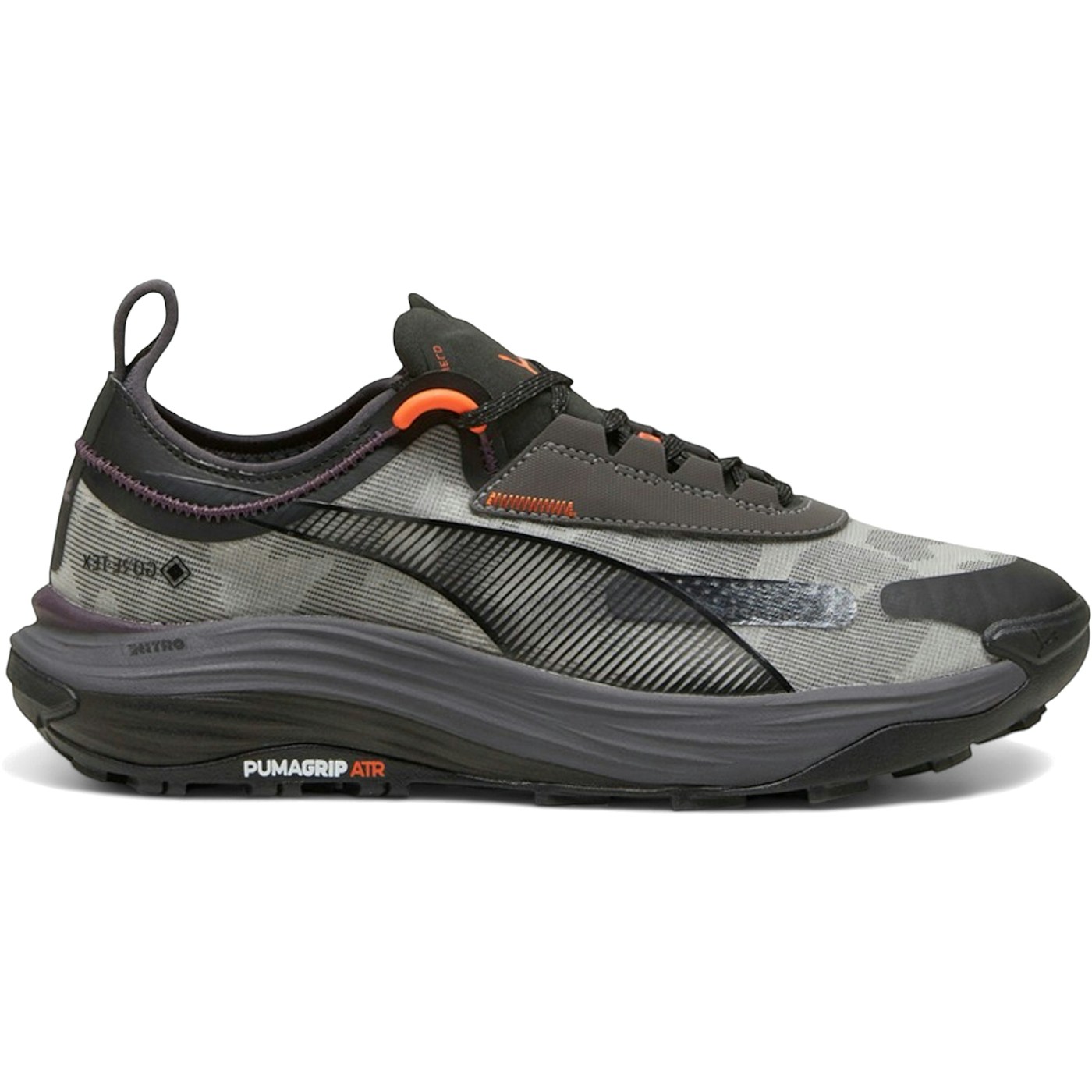 Puma Voyage Nitro 3 Gore-Tex Dark Coal Flame Flicker