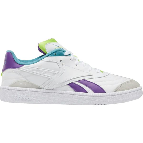 Reebok Club C RC 1.0 White Purple Grey