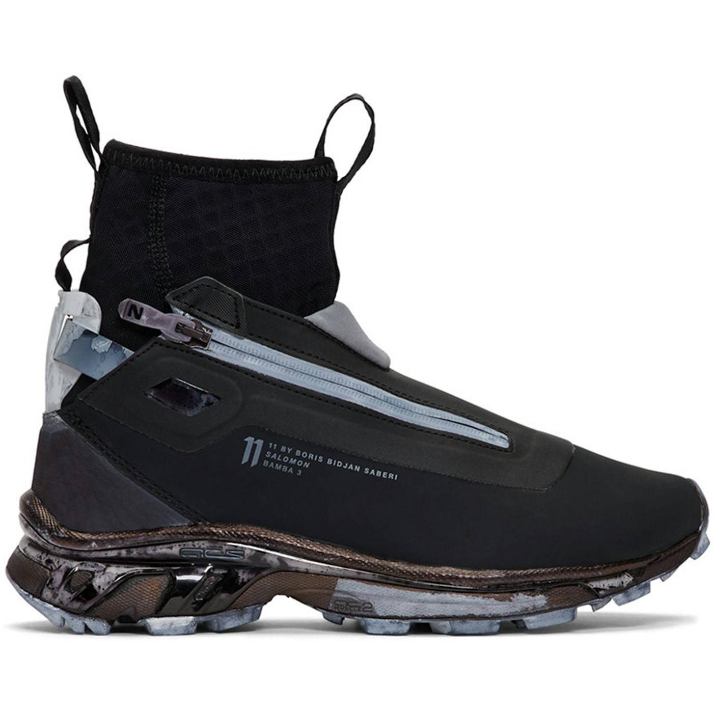 Salomon Bamba 3 11 By Boris Bidjan Saberi Black Grey