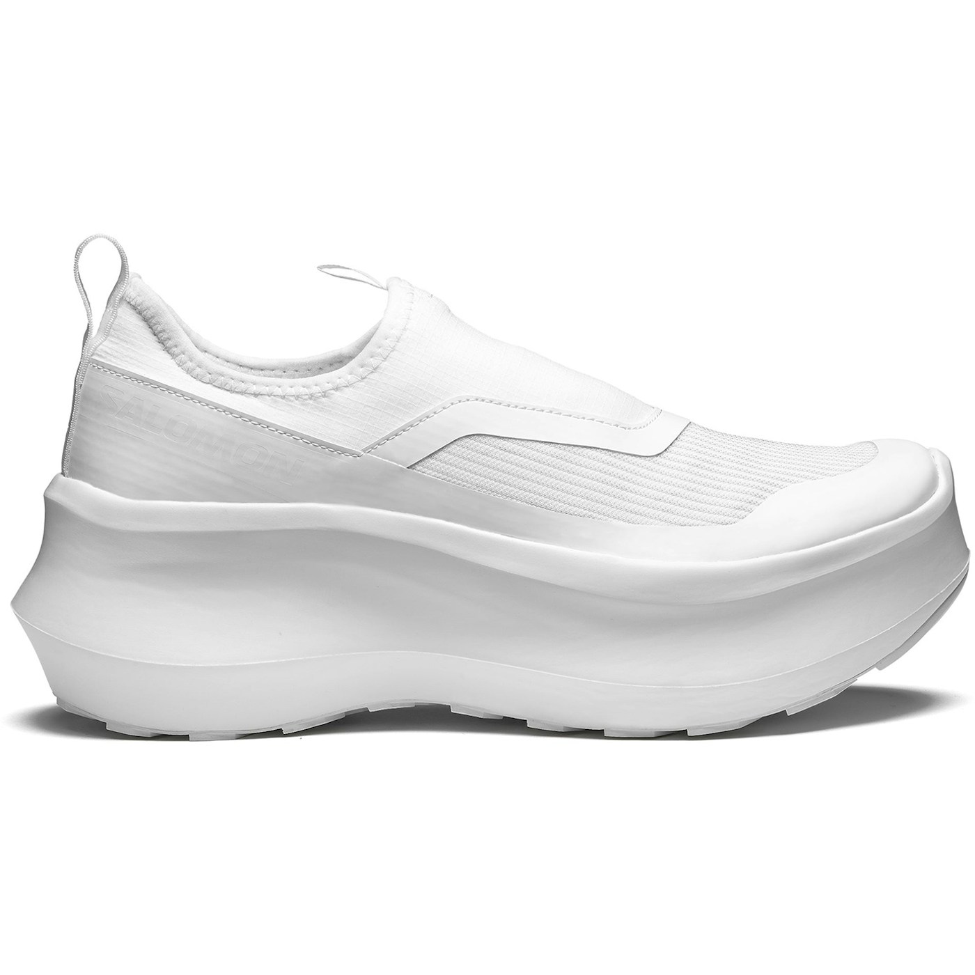 Salomon Platform Slip-On Comme des Garcons White