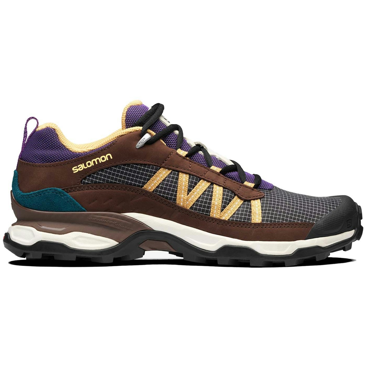 Salomon Shelter Low Chocolate Brown Purple 2 Salomon Shelter Low Chocolate Brown Purple