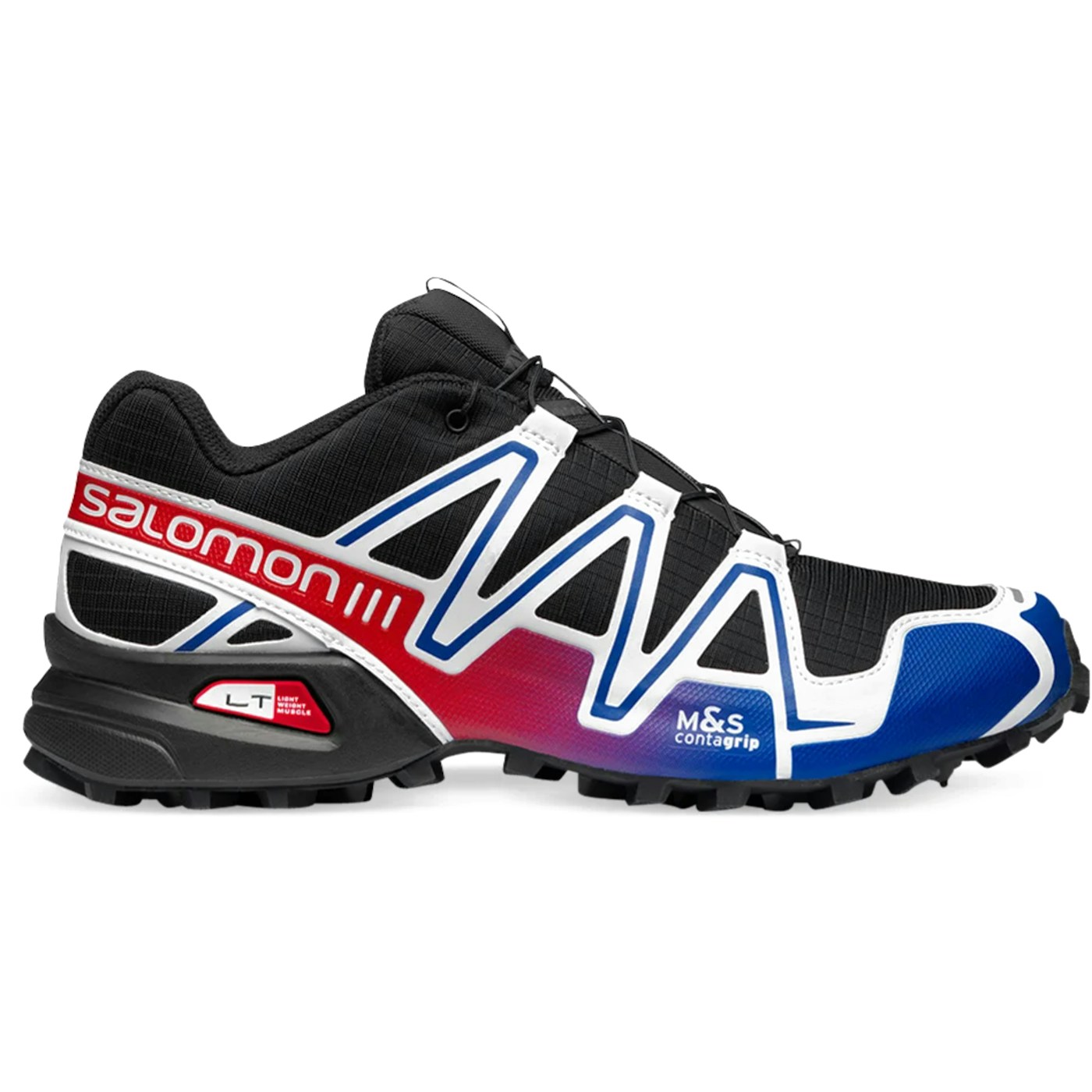Salomon Speedcross 3 ADV Black Blue Red
