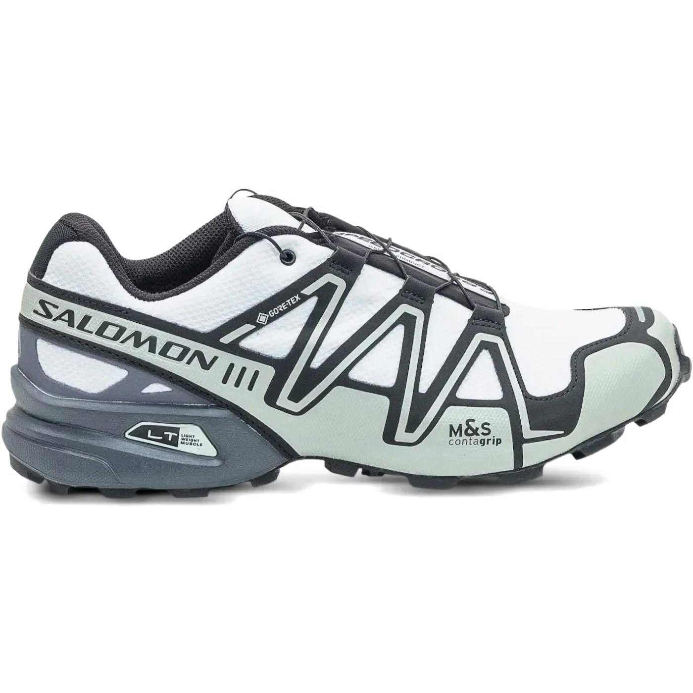 Salomon Speedcross 3 Gore-Tex White Metal Turbulence