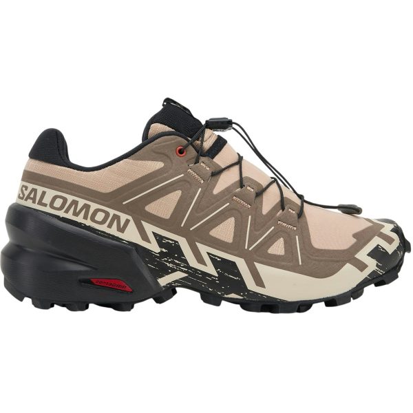 Salomon Speedcross 6 Natural Black Almond Milk