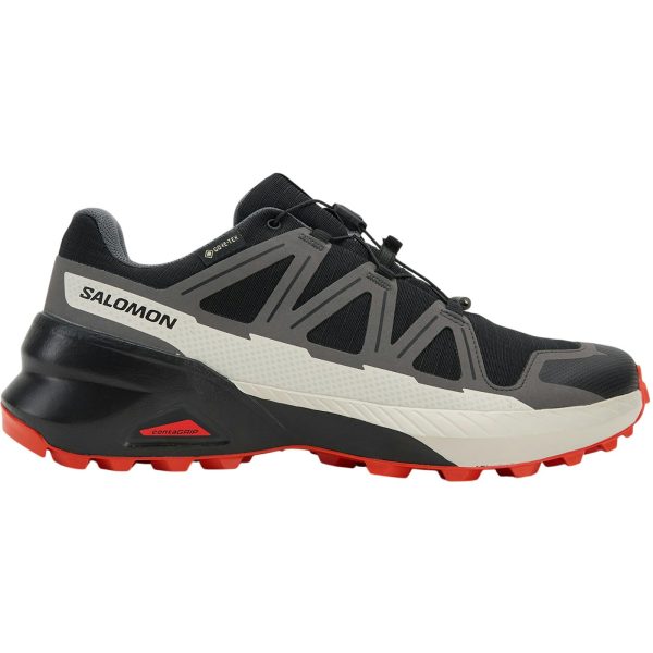 Salomon Speedcross Peak Gore-Tex Black Castlerock Cherry Tomato