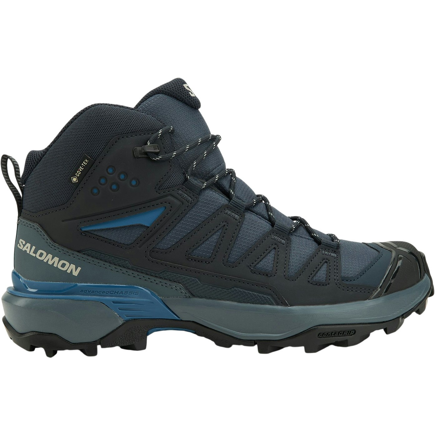 Salomon X Ultra 360 Mid Gore-Tex Blue Nights Dark Navy Dark Blue 1 Salomon X Ultra 360 Mid Gore-Tex Blue Nights Dark Navy Dark Blue