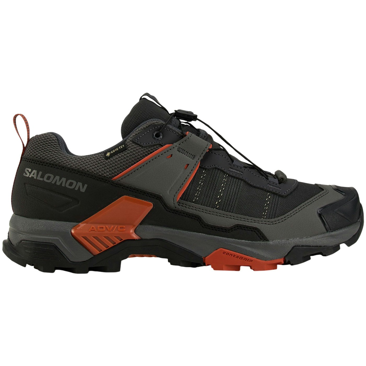 Salomon X Ultra 5 Gore-Tex Asphalt Castlerock Burnt Ochre 2 Salomon X Ultra 5 Gore-Tex Asphalt Castlerock Burnt Ochre