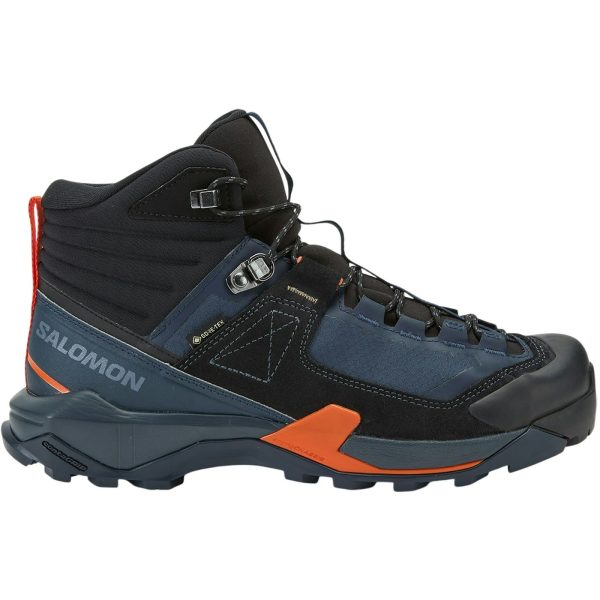 Salomon X Ultra Alpine Mid Gore-Tex Blue Nights Black Red Orange