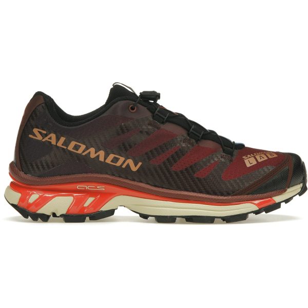 Salomon XT-4 Bitter Chocolate Mocha Mousse Fiery Red