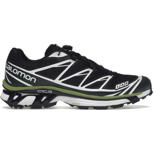 Salomon XT-6 Black Green Lime