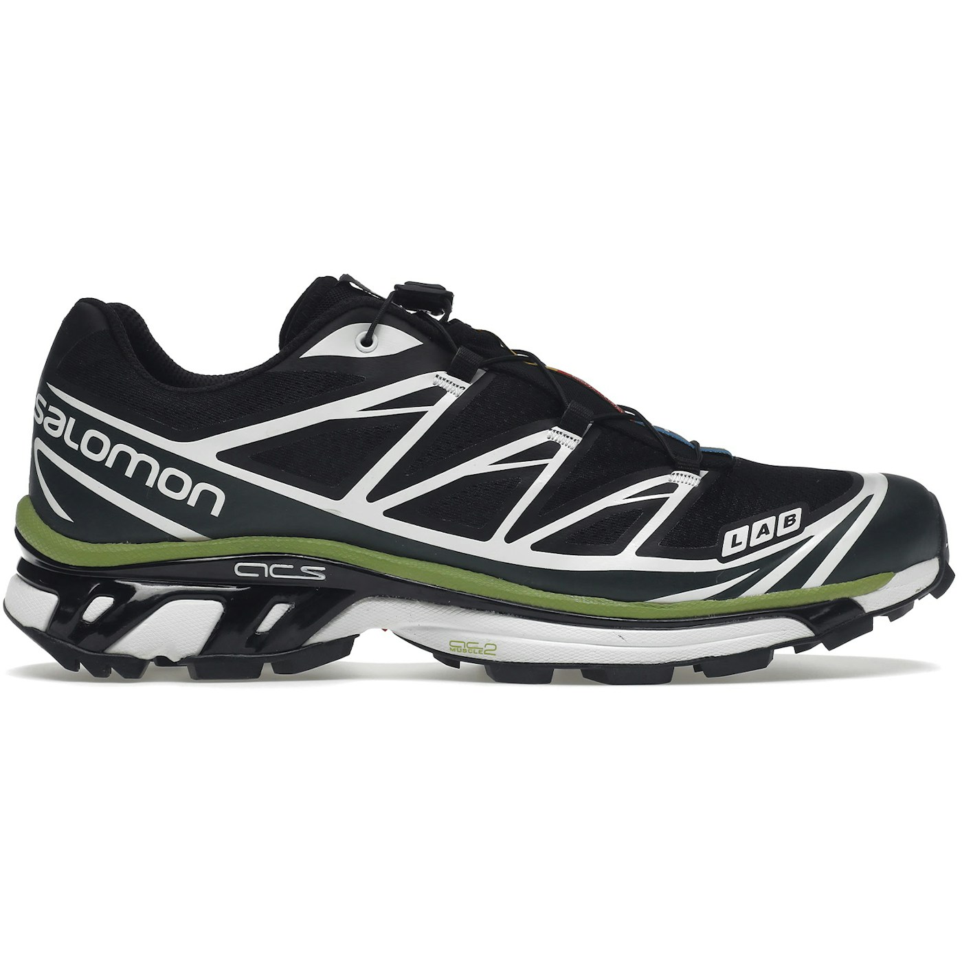 Salomon XT-6 Black Green Lime 3 Salomon XT-6 Black Green Lime