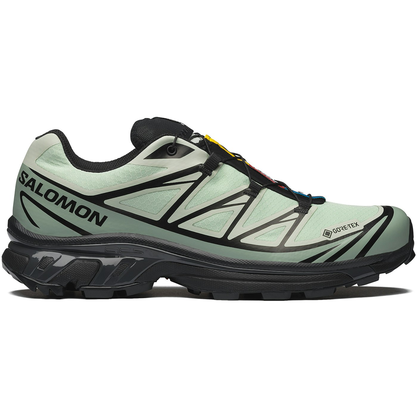 Salomon XT-6 Gore-Tex Sea Foam Green Milieu Black