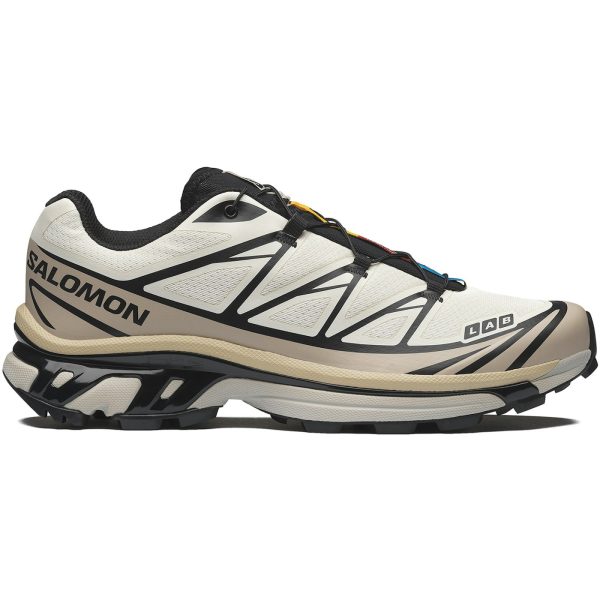 Salomon XT-6 Vanilla Ice Black Silver Cloud