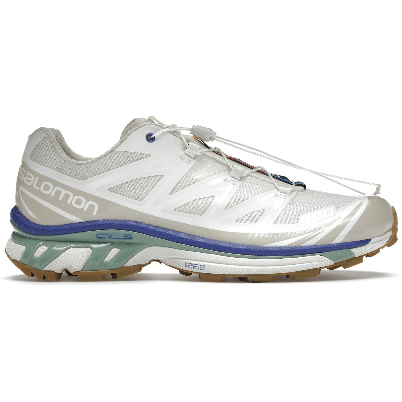 Salomon XT-6 Vanilla Ice Granite Green Gum