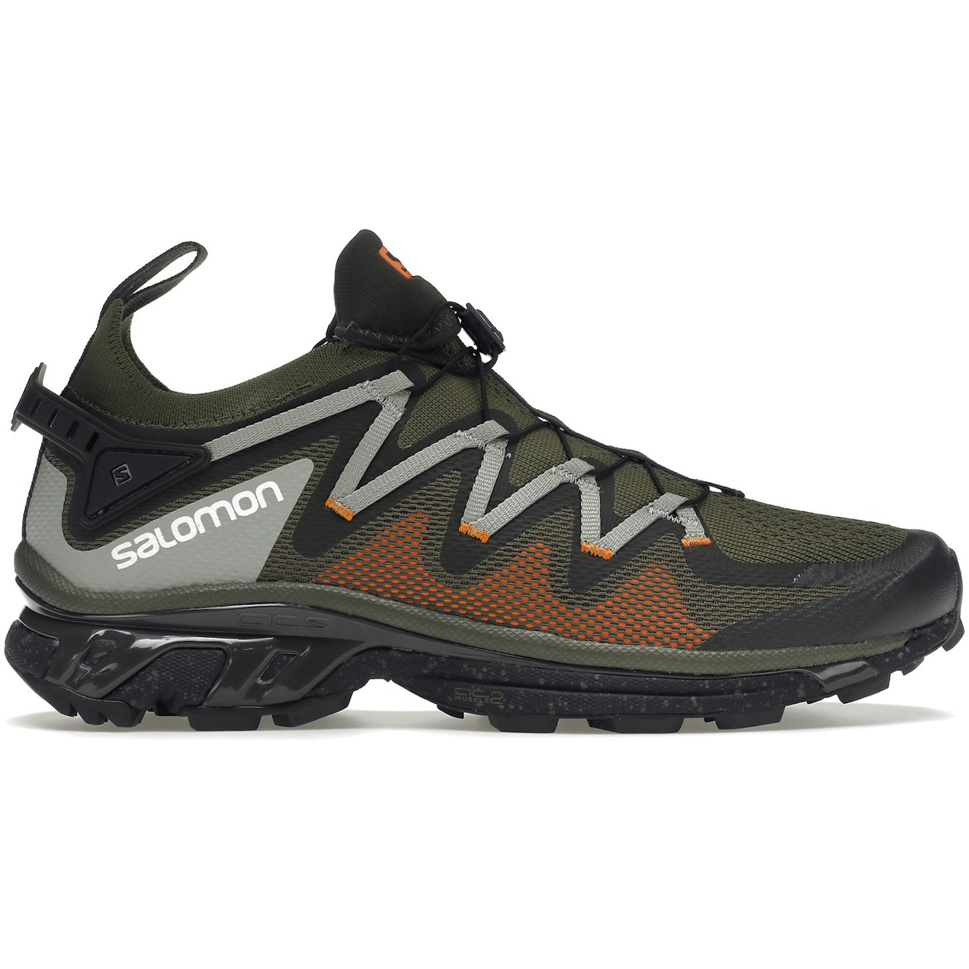 Salomon XT-Rush Olive Night Vibrant Orange
