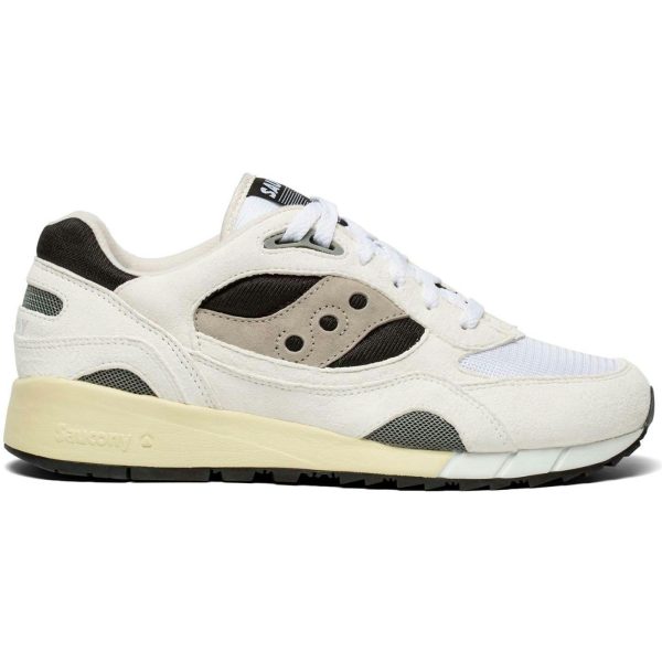 Saucony Shadow 6000 White Black Grey