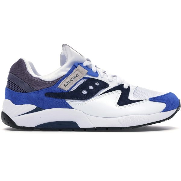 Saucony Grid 9000 White Blue