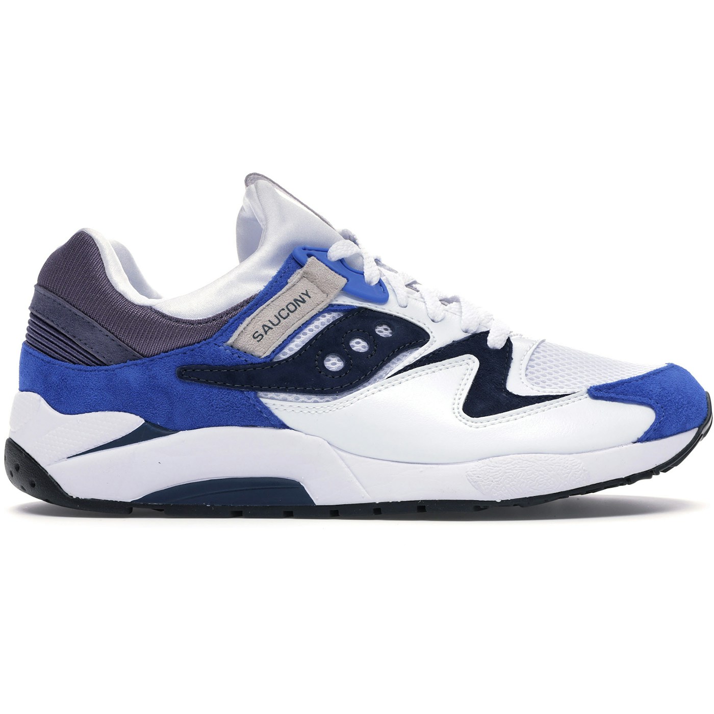 Saucony Grid 9000 White Blue 1 Saucony Grid 9000 White Blue